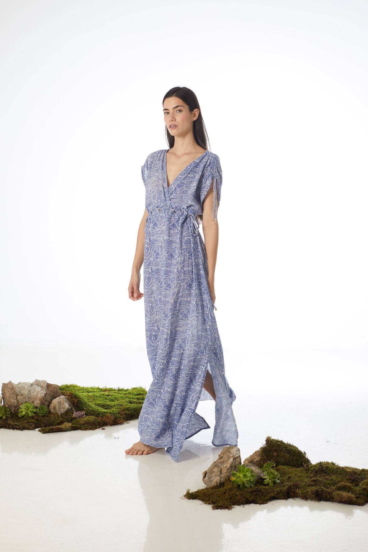 Vestido zig-zag