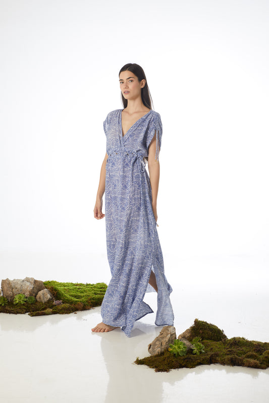 Vestido zig-zag