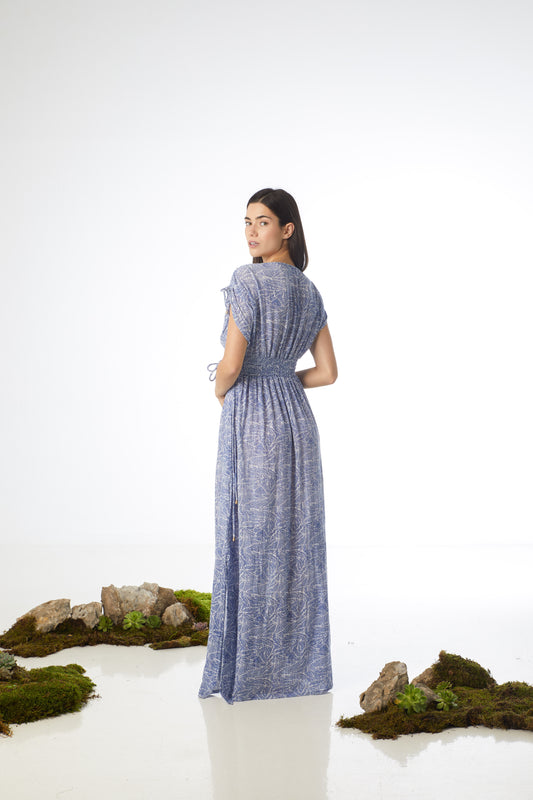 Vestido zig-zag